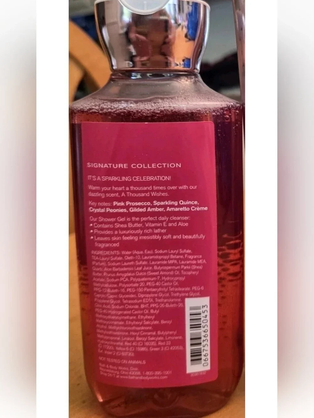 Bath & Body Works Signature A Thousand Wishes Shower GEL Bubble Bath